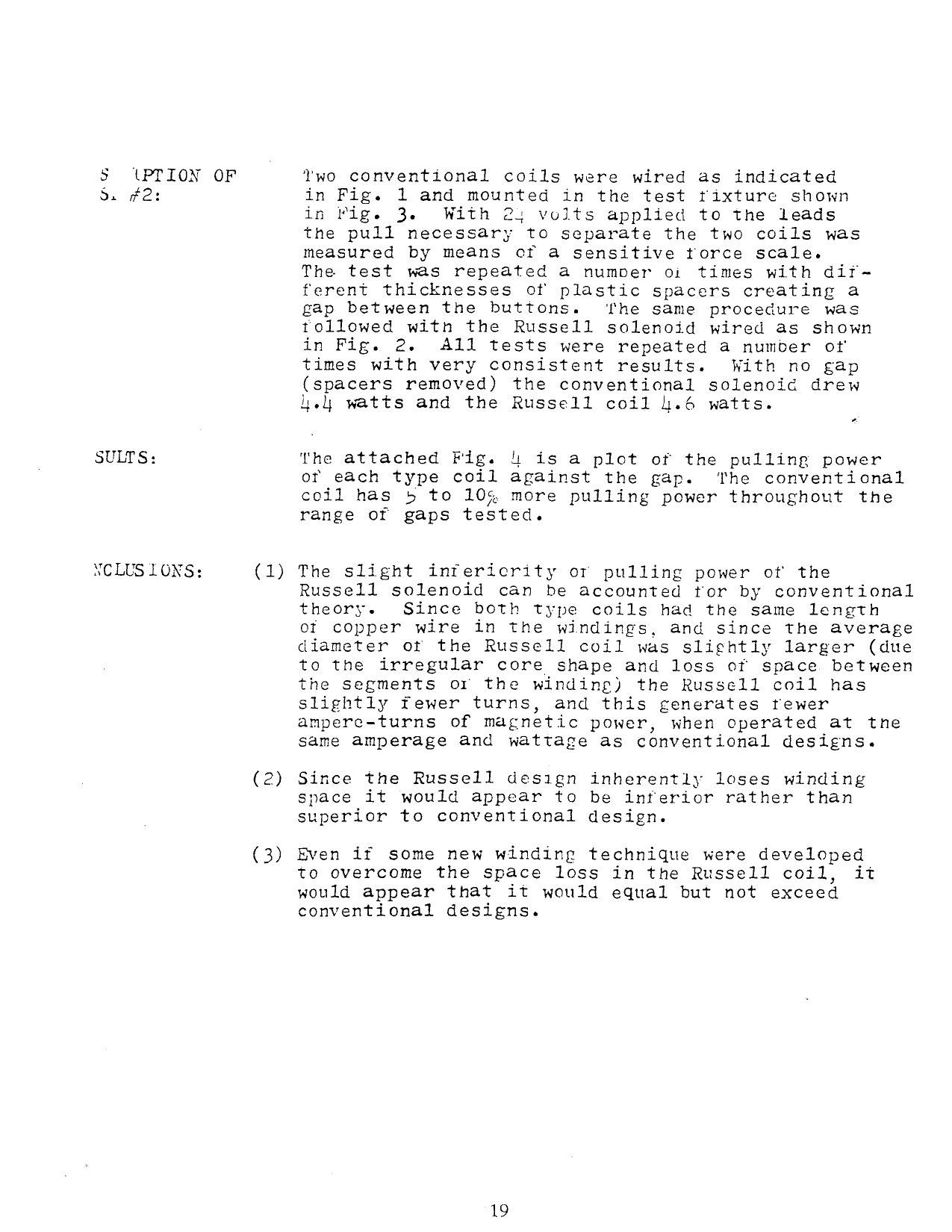 Report on Evaluation of Russell Coil — journal p. 19, PDF p. 22.